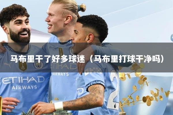 马布里干了好多球迷（马布里打球干净吗）